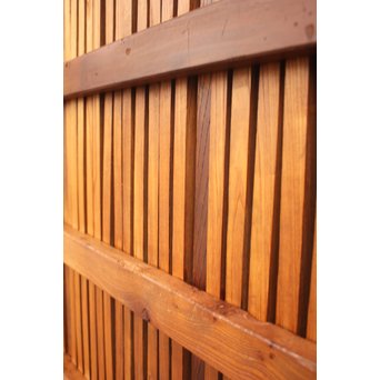 総欅格子蔵戸　W977 