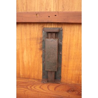 総欅格子蔵戸　W977 