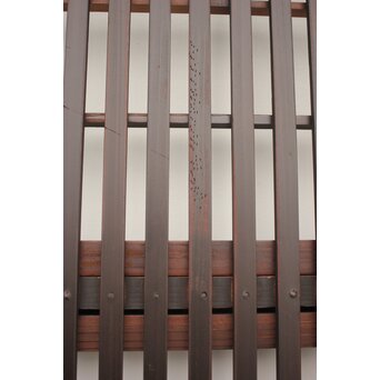 障子枠付 黒格子戸　L1003 