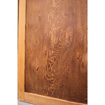 秋田杉/屋久杉系 一枚板雪隠戸 2枚1組　GD1251YD 