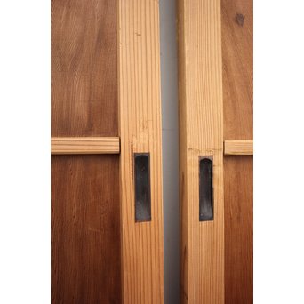 秋田杉/屋久杉系 一枚板雪隠戸 2枚1組　GD1251YD 