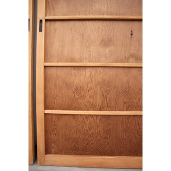 秋田杉/屋久杉系 一枚板雪隠戸 2枚1組　GD1251YD 