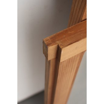 秋田杉/屋久杉系 一枚板雪隠戸 2枚1組　GD1251YD 