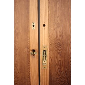 秋田杉/屋久杉系 一枚板雪隠戸 2枚1組　GD1251YD 