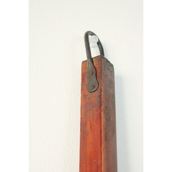 角材の自在鉤 赤　X159 