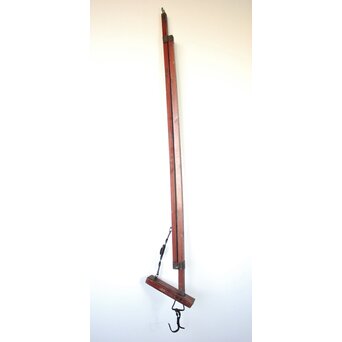 角材の自在鉤 赤　X159 