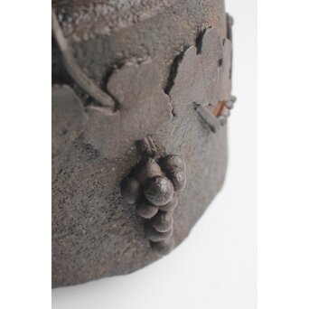 天祐堂 児玉造 葡萄南部鉄瓶 　M153 