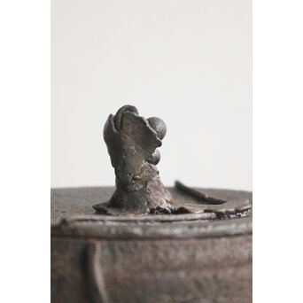 天祐堂 児玉造 葡萄南部鉄瓶 　M153 