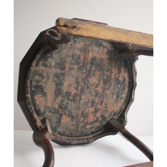 李朝朝鮮家具 小盤/ソバン　X161 