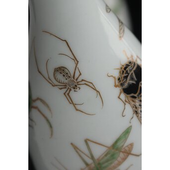 大日本邦山製 昆虫徳利一対　P156 