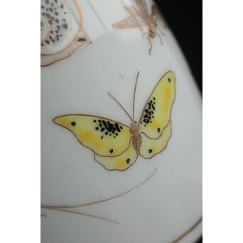 大日本邦山製 昆虫徳利一対　P156 