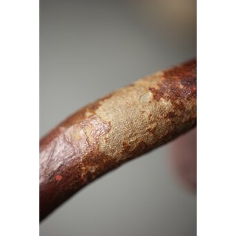 霊芝 木彫如意　X162 