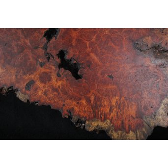 花梨 瘤玉杢 一枚板 花台/敷台　X163 