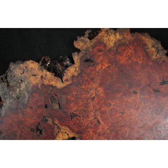 花梨 瘤玉杢 一枚板 花台/敷台　X163 