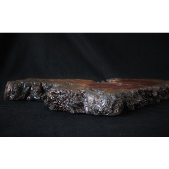 花梨 瘤玉杢 一枚板 花台/敷台　X163 