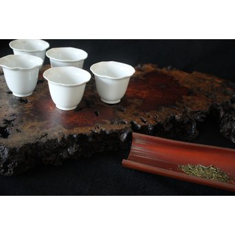 花梨 瘤玉杢 一枚板 花台/敷台　X163 