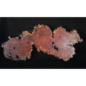 花梨 瘤玉杢 一枚板 花台/敷台　X163 