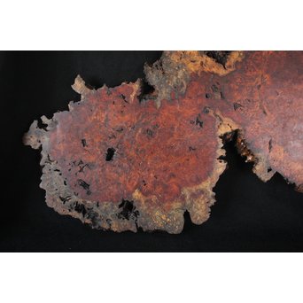 花梨 瘤玉杢 一枚板 花台/敷台　X163 