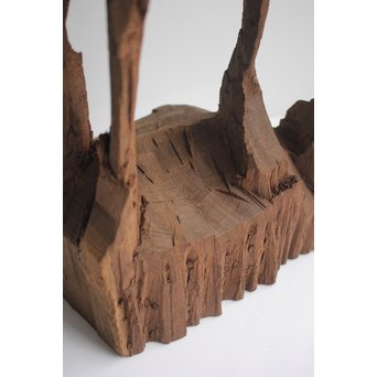 田中坦三 木端彫刻　X165 