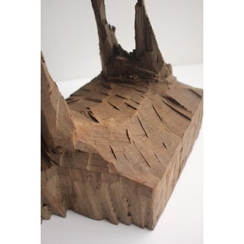 田中坦三 木端彫刻　X165 