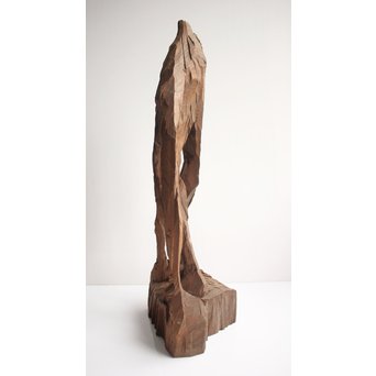 田中坦三 木端彫刻　X165 