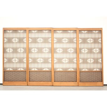 組子書院 4枚1組　R2491