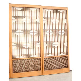 組子書院 4枚1組　R2491 