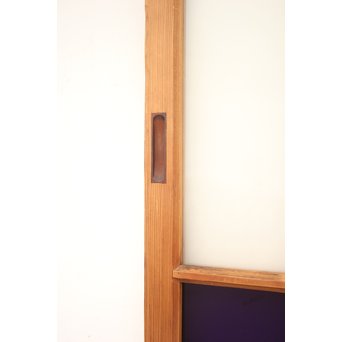 透かしと色ガラスの建具 2枚1組　GD1254 