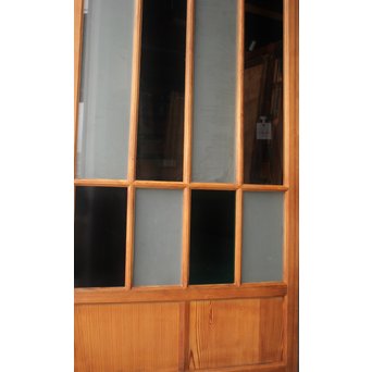 透かしと色ガラスの建具 2枚1組　GD1254 