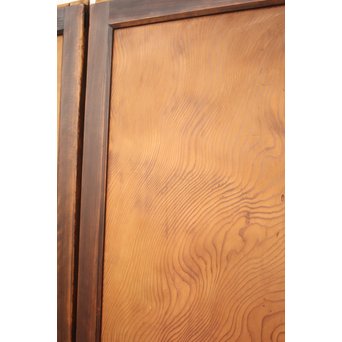 杉一枚板の建具 3枚1組　B973 