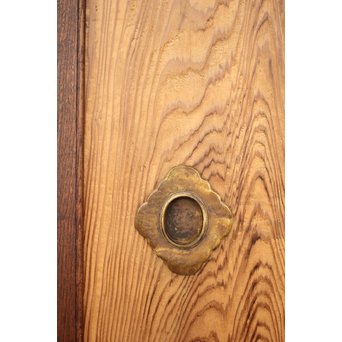 堅木框 杉一枚板建具 4枚1組　B974Y 