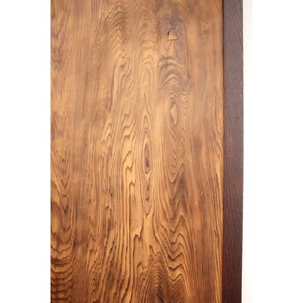 堅木框 杉一枚板建具 4枚1組　B974Y 