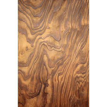 堅木框 杉一枚板建具 4枚1組　B974Y 