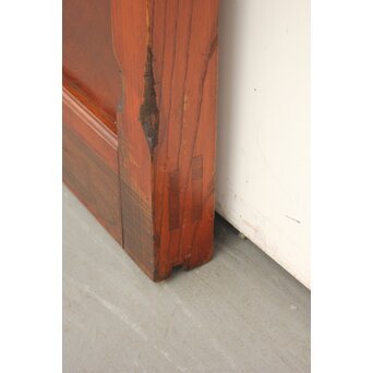 総欅巾着金具格子蔵戸　W978YD 