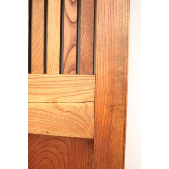 総欅巾着金具格子蔵戸　W978YD 