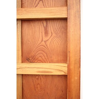 総欅巾着金具格子蔵戸　W978YD 