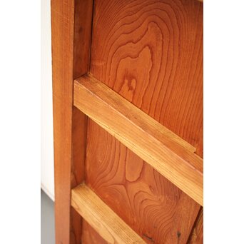 総欅巾着金具格子蔵戸　W978YD 