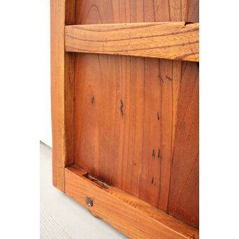 重厚鉄金具 欅格子蔵戸　W979Y 