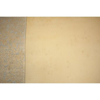 倣 松林桂月《野含時雨潤山雑夏雲多》絹本掛軸　Z184 