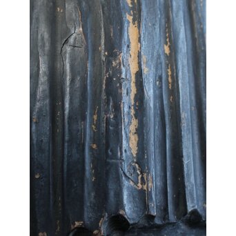 木彫 法衣を纏う狸　X171 