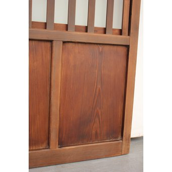 背面ガラス 格子戸 2枚1組　L1010 