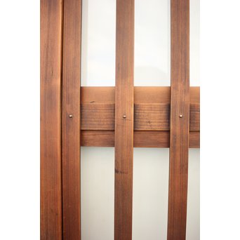 背面ガラス 格子戸 2枚1組　L1010 