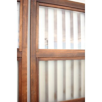 背面ガラス 格子戸 2枚1組　L1010 