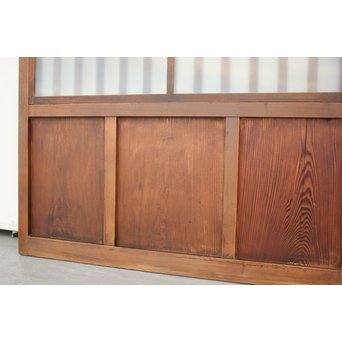 背面ガラス 格子戸 2枚1組　L1010 