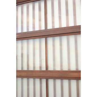 背面ガラス 格子戸 2枚1組　L1010 