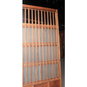 背面ガラス 格子戸 2枚1組　L1010 