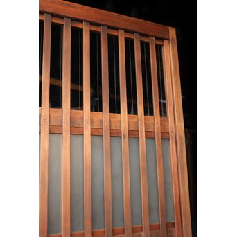 背面ガラス 格子戸 2枚1組　L1010 