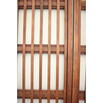 背面ガラス 格子戸 2枚1組　L1010 
