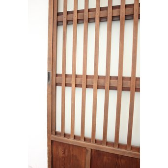 背面ガラス 格子戸 2枚1組　L1010 