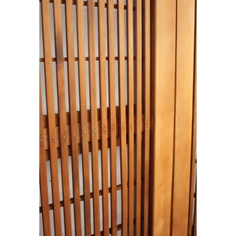 障子枠付 デザインガラス 格子戸 2枚1組　L1011 